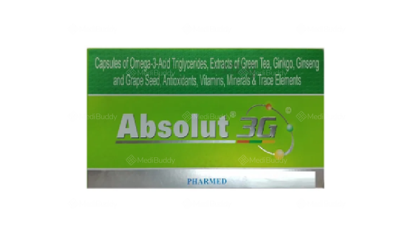 Absolut 3G Soft Gelatin Capsule: Price, Uses, Side Effects & How to Use ...