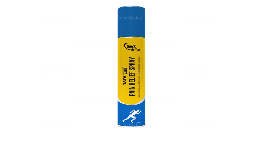 Tata 1mg Pain Relief Spray for Lower Back Pain, Joint Pain, Neck Pain ...