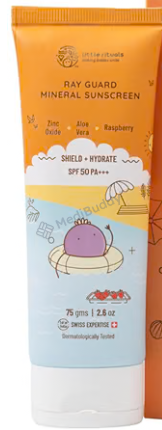 Little Rituals Ray Guard Little Rituals Ray Guard Mineral Sunscreen SPF 50 PA+++: Price, Uses ...