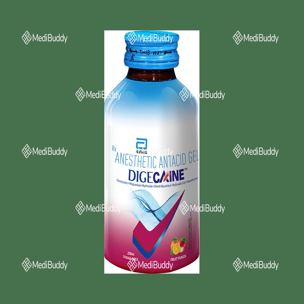 Digecain Digecaine Oral Gel Fruit Punch Sugar Free: Price, Uses, Side Effects ...